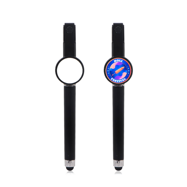 Sublimation Blank 3-in-1 Pen with Phone Stand - Customizable Gel Ink Pen & Stylus for Heat Transfer Printing