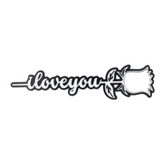 Sublimation Blank Single-Sided Acrylic + MDF Rose Gift Sticks - Custom Photo Floral Gifts for Love & Celebration