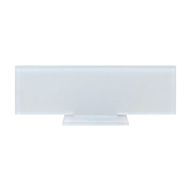 Sublimation Blank Acrylic Desk Name Plate - Custom Printable Office Name Sign for Conferences & Workspaces