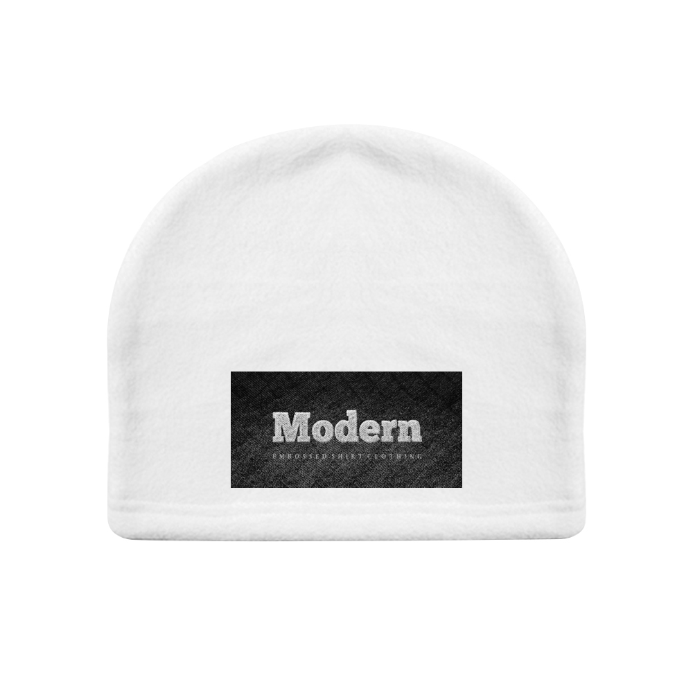Sublimation Blank Double-Sided Polar Fleece Beanie - Cozy Thermal Winter Hat for Custom Heat Transfer Printing