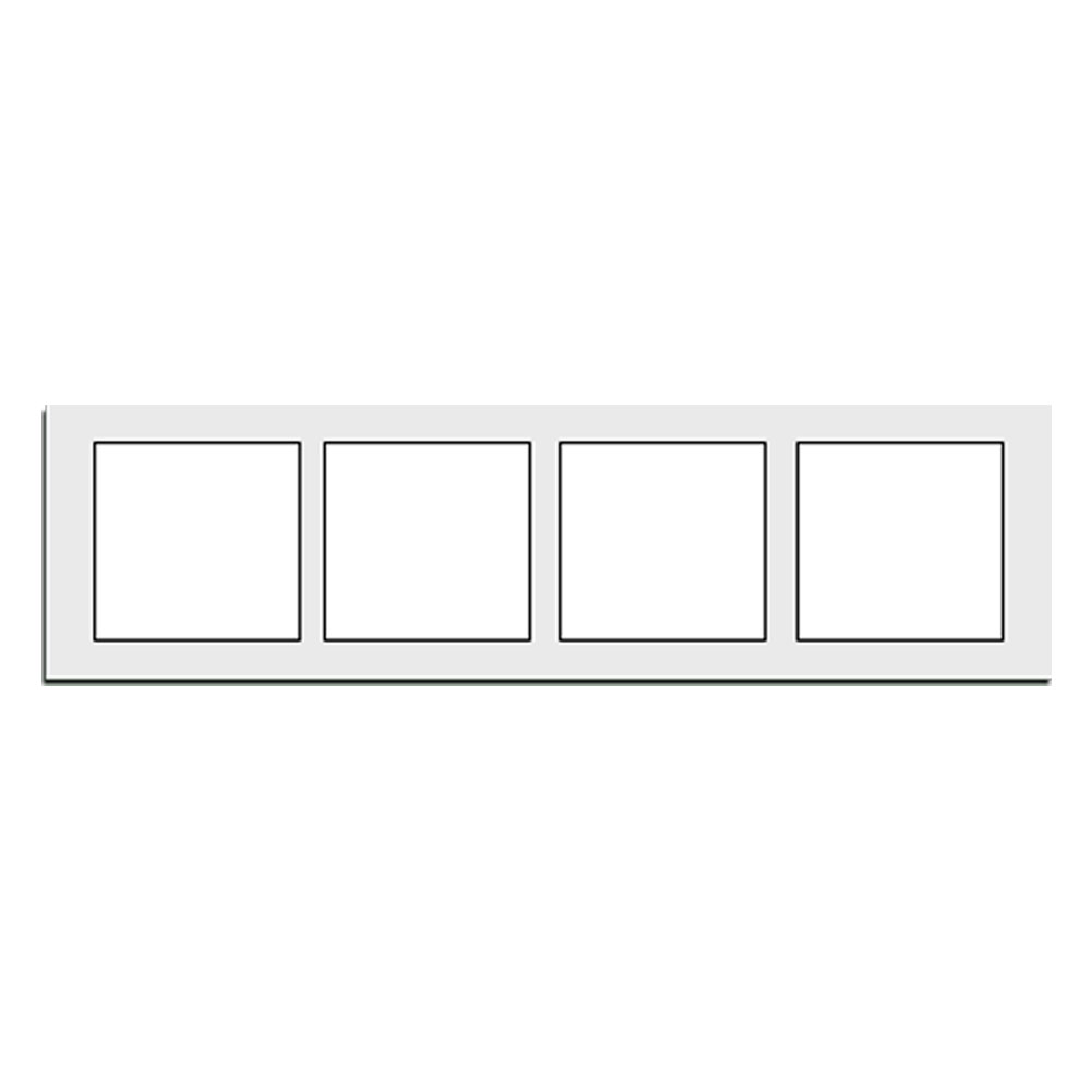 Sublimation Blank Acrylic Magnetic Photo Frame - Dual Use Fridge Magnet & Tabletop Display with Multi-Photo Layouts