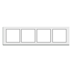 Sublimation Blank Acrylic Magnetic Photo Frame - Dual Use Fridge Magnet & Tabletop Display with Multi-Photo Layouts