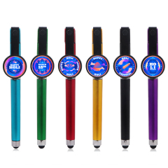 Sublimation Blank 3-in-1 Pen with Phone Stand - Customizable Gel Ink Pen & Stylus for Heat Transfer Printing