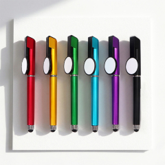 Sublimation Blank 3-in-1 Pen with Phone Stand - Customizable Gel Ink Pen & Stylus for Heat Transfer Printing