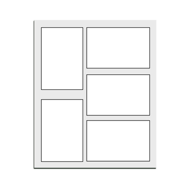 Sublimation Blank Acrylic Magnetic Photo Frame - Dual Use Fridge Magnet & Tabletop Display with Multi-Photo Layouts