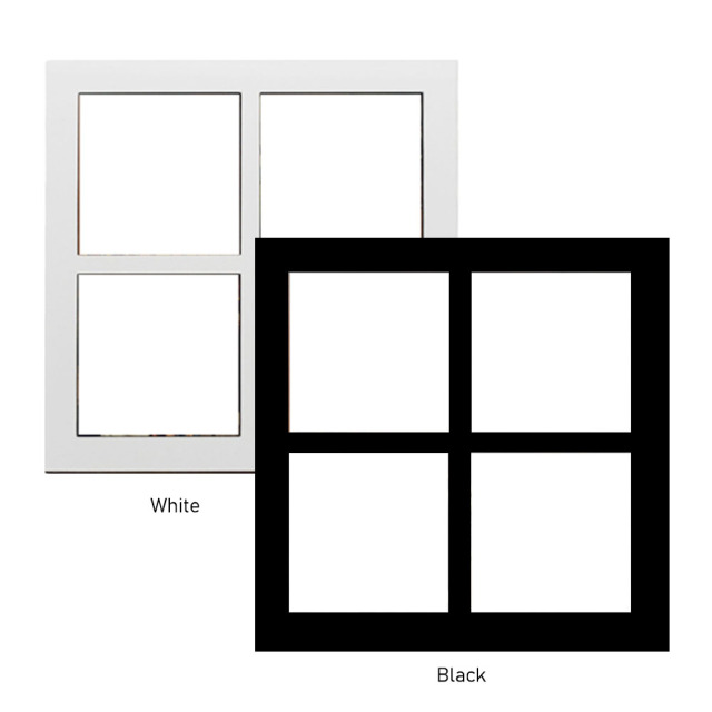 Sublimation Blank Acrylic Magnetic Photo Frame - Dual Use Fridge Magnet & Tabletop Display with Multi-Photo Layouts