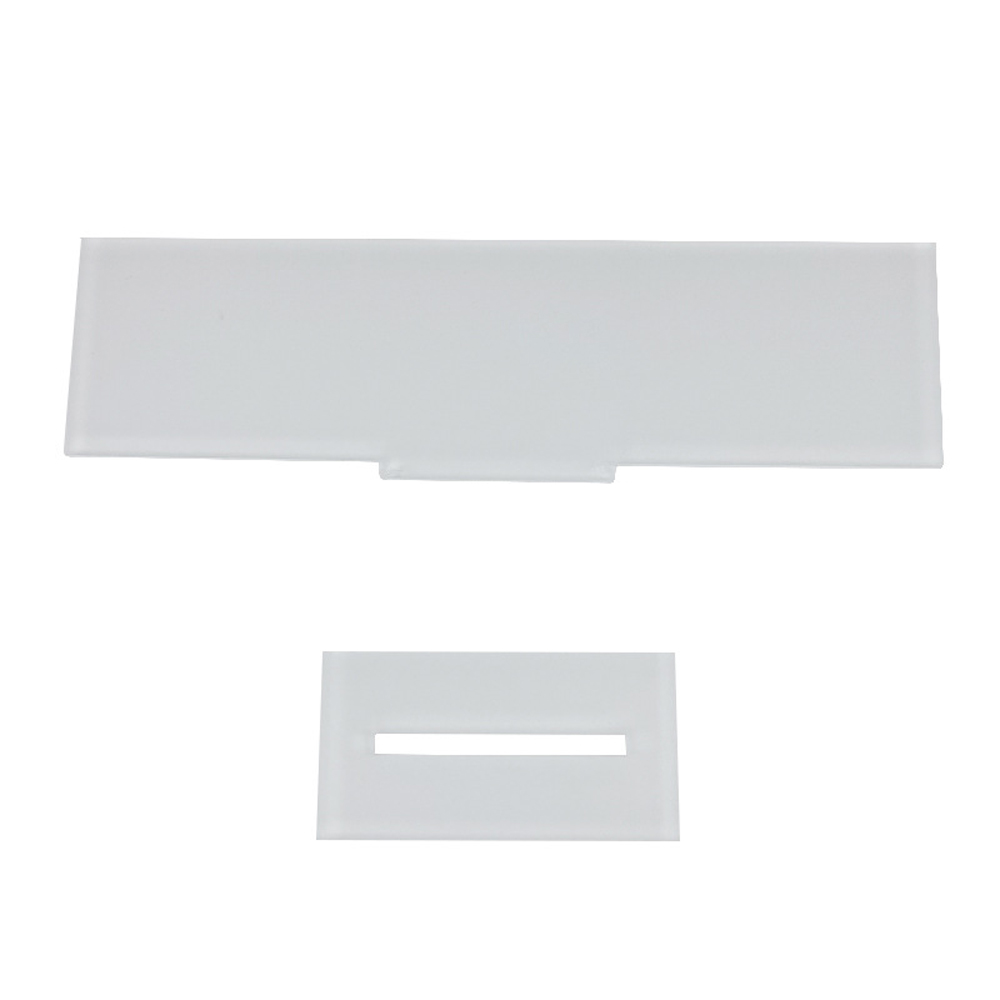 Sublimation Blank Acrylic Desk Name Plate - Custom Printable Office Name Sign for Conferences & Workspaces