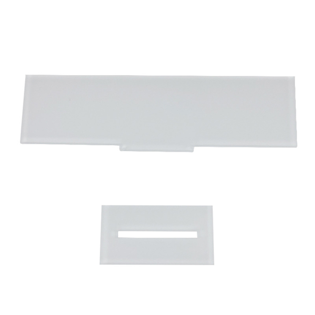 Sublimation Blank Acrylic Desk Name Plate - Custom Printable Office Name Sign for Conferences & Workspaces