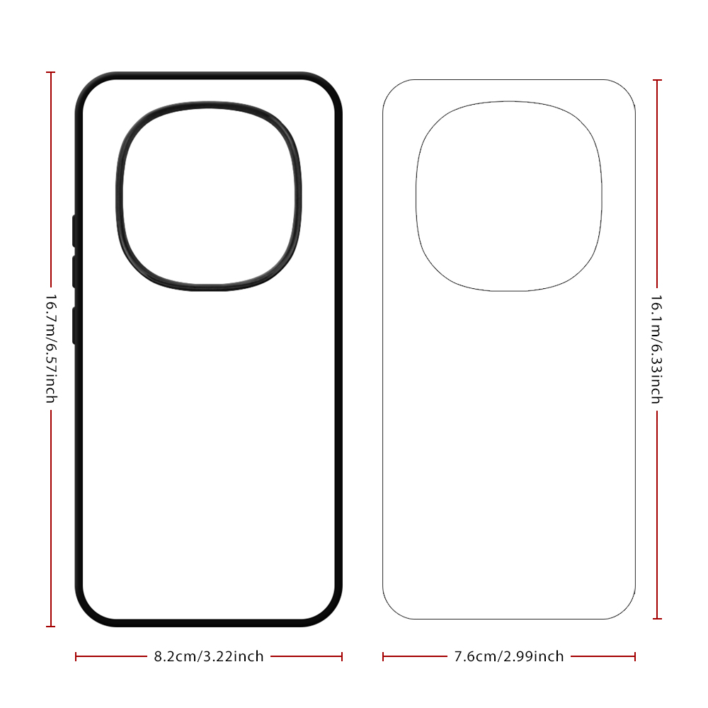 Sublimation Phone Cases for Redmi Note 15 Pro,Note 15 Pro Plus, Note 13,Note 14 Heat Transfer 2D TPU Phone Back Cover With Aluminum Sheet For DIY Customization