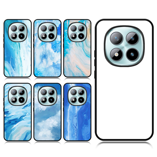 Sublimation Phone Cases for Redmi Note 15 Pro Plus,Note 15,Note 13,Note 14 Heat Transfer 2D TPU Phone Back Cover With Aluminum Sheet For DIY Customization