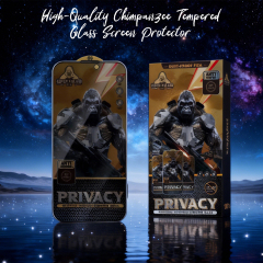 Gorilla High Quality Black Edge Tempered Glass Screen Protector - Multiple Styles for Anti-Blue Light/Privacy/Anti-Glare