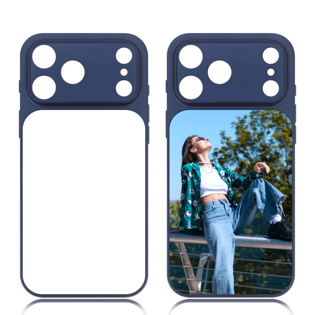 Sublimation Blank 2D TPU Electroplated Phone Case for iPhone 17 Series - Customizable Protective Cover