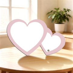 Sublimation Blank MDF Photo Frame – Creative Zodiac Series & Trendy Novelty Shapes, Fashion Personalized Picture Frame for Heat Transfer Printing