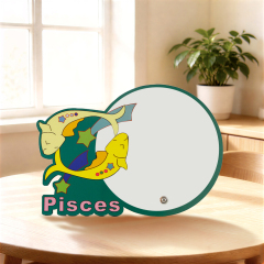 Sublimation Blank MDF Photo Frame – Creative Zodiac Series & Trendy Novelty Shapes, Fashion Personalized Picture Frame for Heat Transfer Printing