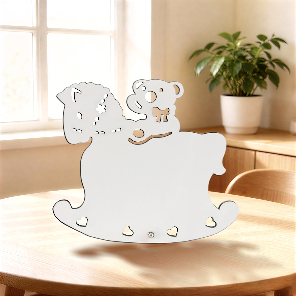 Sublimation Blank MDF Photo Frame – Creative Zodiac Series & Trendy Novelty Shapes, Fashion Personalized Picture Frame for Heat Transfer Printing