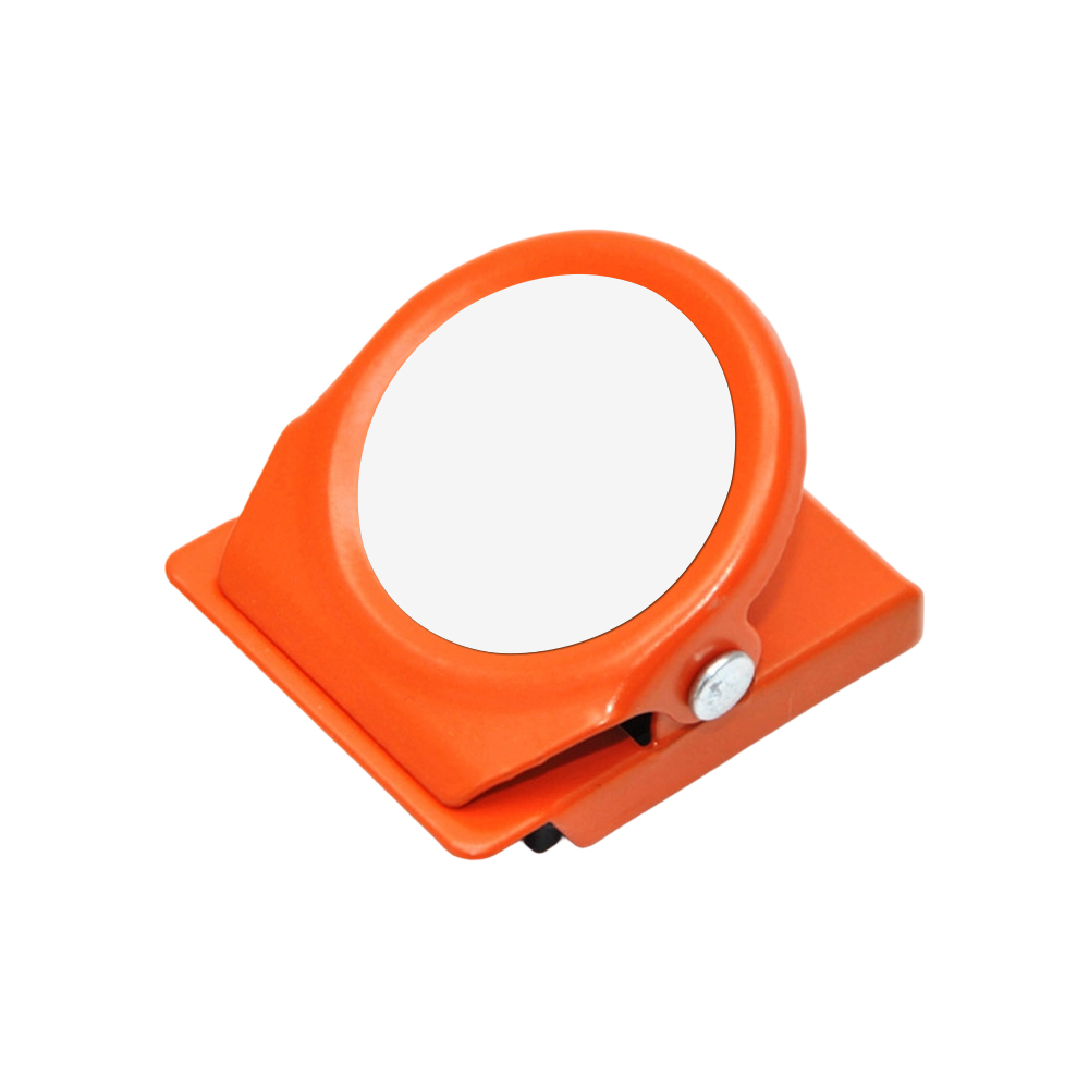 Sublimation Blank Zinc Alloy Magnetic Clip - Customizable Fridge Magnet & Whiteboard Clip for Heat Transfer Printing