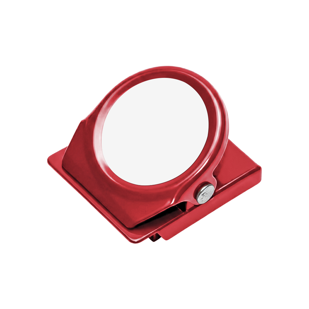 Sublimation Blank Zinc Alloy Magnetic Clip - Customizable Fridge Magnet & Whiteboard Clip for Heat Transfer Printing