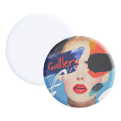 Sublimation Blank Acrylic Magnetic Fidget Toy - 360° Spinning Stress Relief & Fridge Magnet for Custom Printing