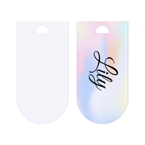 Sublimation Blank Acrylic Invitation Tags - Customizable Wedding & Event Name Tags for Heat Transfer Printing