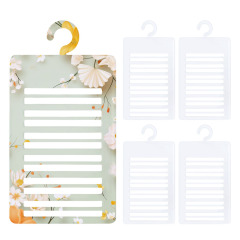 Sublimation Blank Acrylic Scarf & Tie Hanger - Customizable Organizer for Closet & Tabletop Display