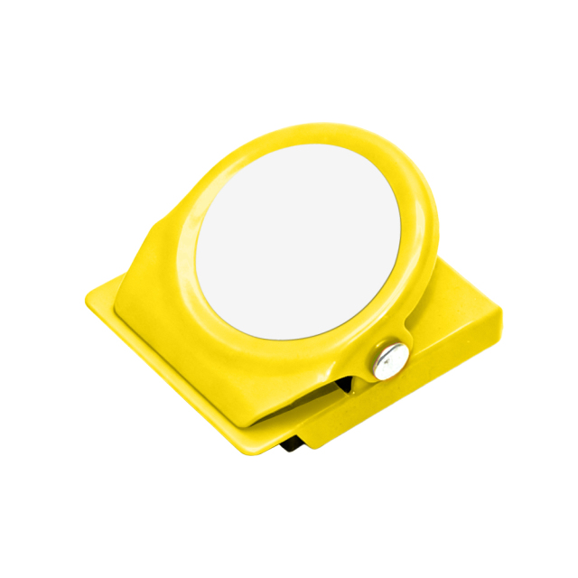 Sublimation Blank Zinc Alloy Magnetic Clip - Customizable Fridge Magnet & Whiteboard Clip for Heat Transfer Printing