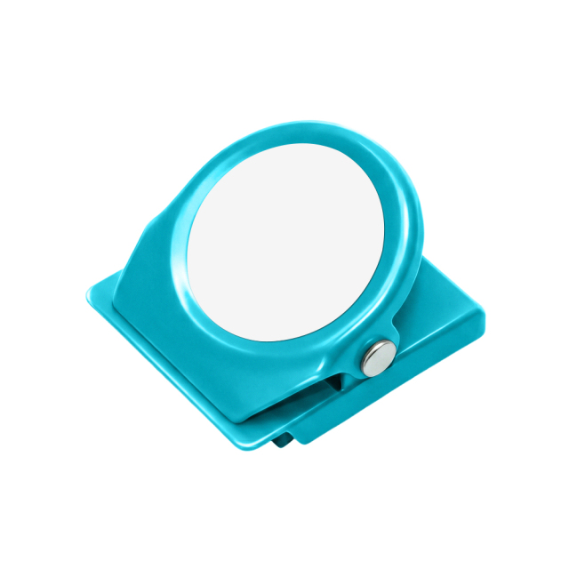 Sublimation Blank Zinc Alloy Magnetic Clip - Customizable Fridge Magnet & Whiteboard Clip for Heat Transfer Printing