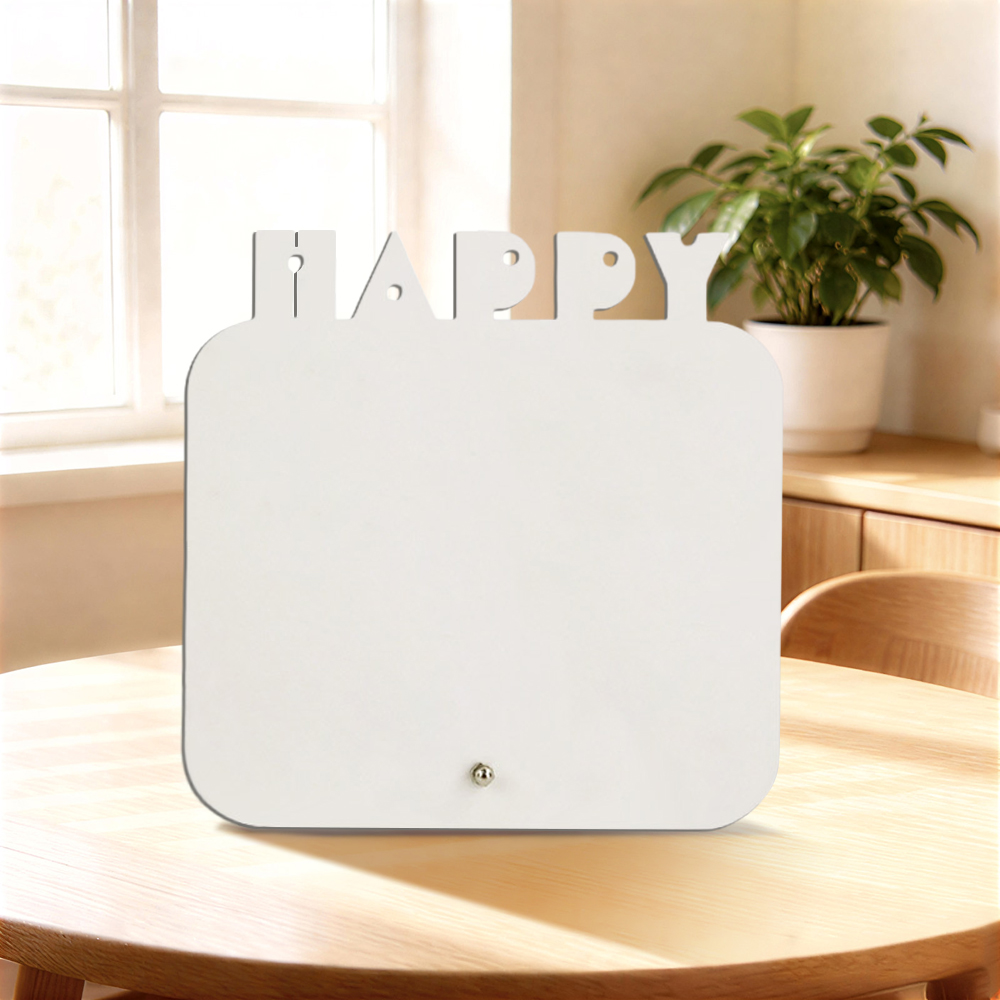 Sublimation Blank MDF Photo Frame – Creative Zodiac Series & Trendy Novelty Shapes, Fashion Personalized Picture Frame for Heat Transfer Printing