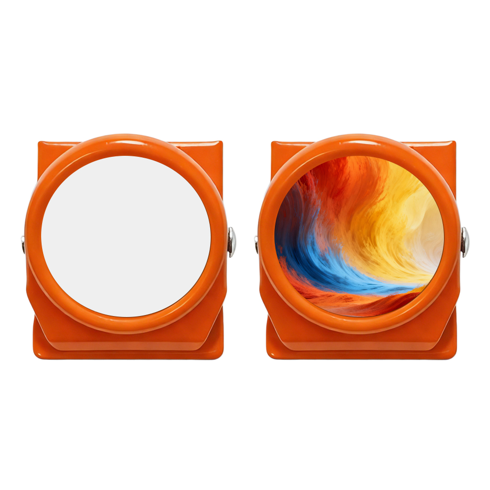 Sublimation Blank Zinc Alloy Magnetic Clip - Customizable Fridge Magnet & Whiteboard Clip for Heat Transfer Printing