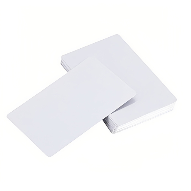 Sublimation Blank Thick PET Business Cards - Double-Sided Printable Waterproof Custom Cards for Professional Branding