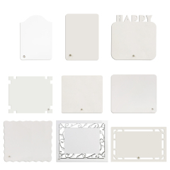 Sublimation Blank MDF Photo Frame – Creative Zodiac Series & Trendy Novelty Shapes, Fashion Personalized Picture Frame for Heat Transfer Printing