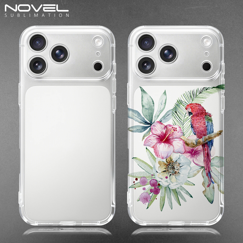 UV Printable Phone Case for iPhone 17,16,15,14,13 Series Transparent Soft TPU Phone Case