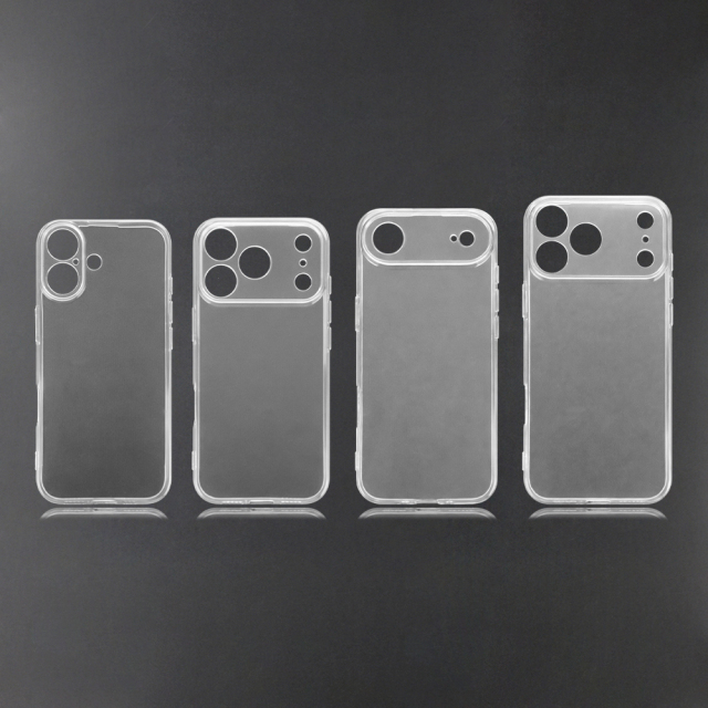 UV Printable Phone Case for iPhone 16,15,14,13 Series Transparent Soft TPU Phone Case