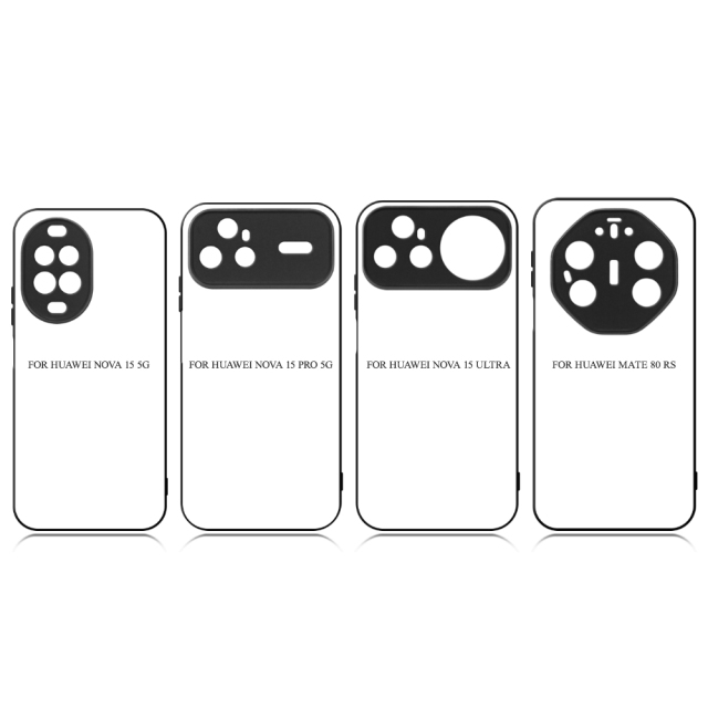 For Huawei Nova 15, Nova 15 Pro, Nova 15 Ultra, Mate 80 RS, Honor 400 Pro 5G, Honor X70I 5G Sublimation Blank Rubber 2D TPU Phone Case Cover Smooth Side