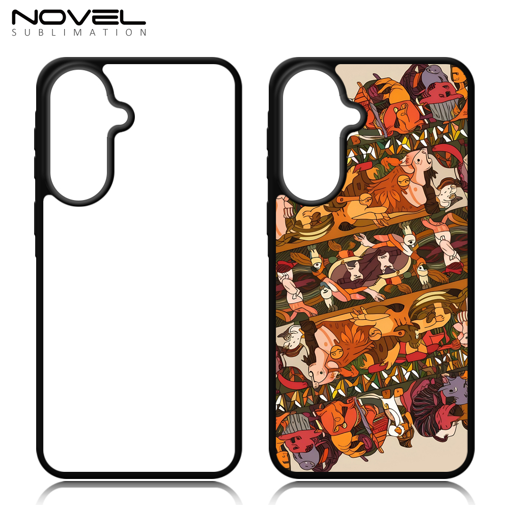 For Samsung Galaxy A37, A15 4G, A24,A25 5G,A8 Sublimation Blank 2D TPU Rubber Phone Case for DIY Printing