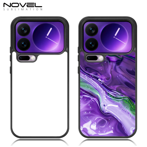 For Xiaomi 17 Series DIY Printable Sublimation Phone Case Anti-Shock Side 2D TPU Phone Shell With Aluminum Sheet for Xiaomi MI 17, 17 Pro, 17 Pro Max, 17 Ultra