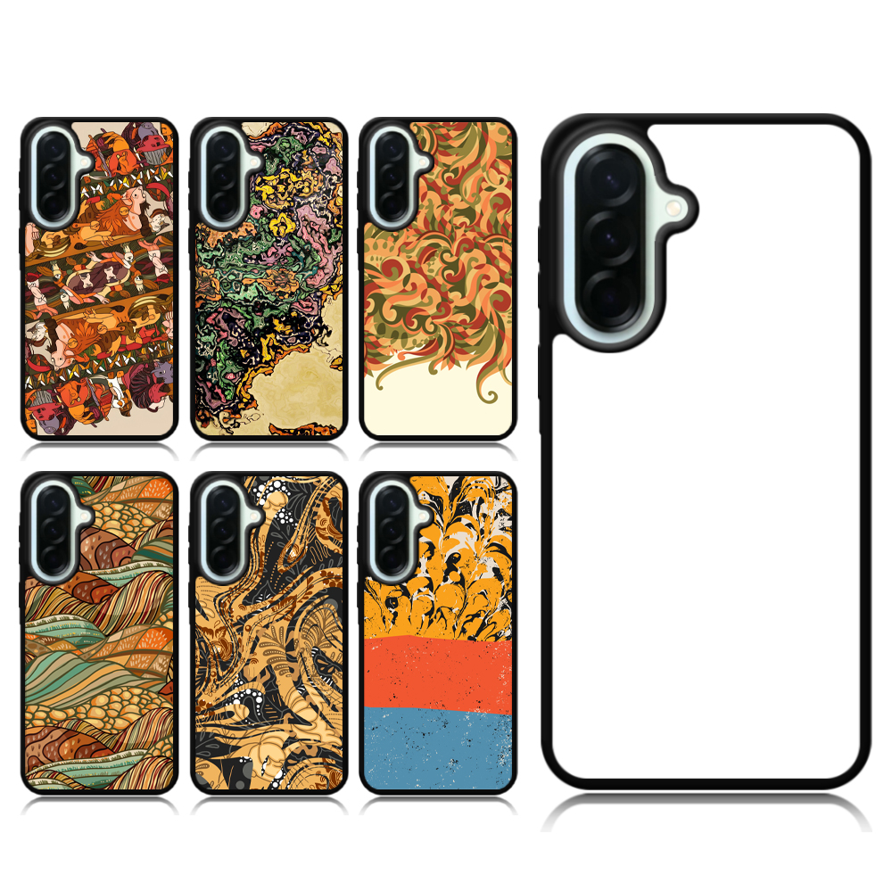 For Samsung Galaxy A37, A15 4G, A24,A25 5G,A8 Sublimation Blank 2D TPU Rubber Phone Case for DIY Printing