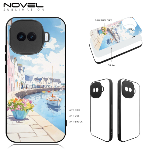 New Arrival Sublimation Blank Rubber 2D TPU Phone Case Heat Transfer Phone Cover for Vivo IQOO Z11 Turbo