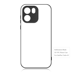 Sublimation Blank 2D TPU Phone Case DIY Printing with Aluminum sheet for OnePlus Turbo 6, Oneplus Turbo 6V