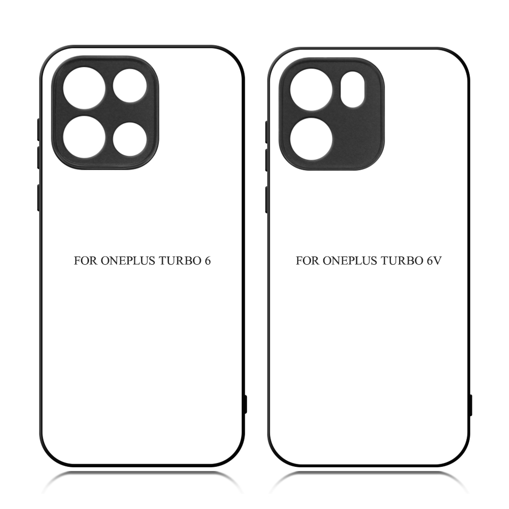 Sublimation Blank 2D TPU Phone Case DIY Printing with Aluminum sheet for OnePlus Turbo 6, Oneplus Turbo 6V