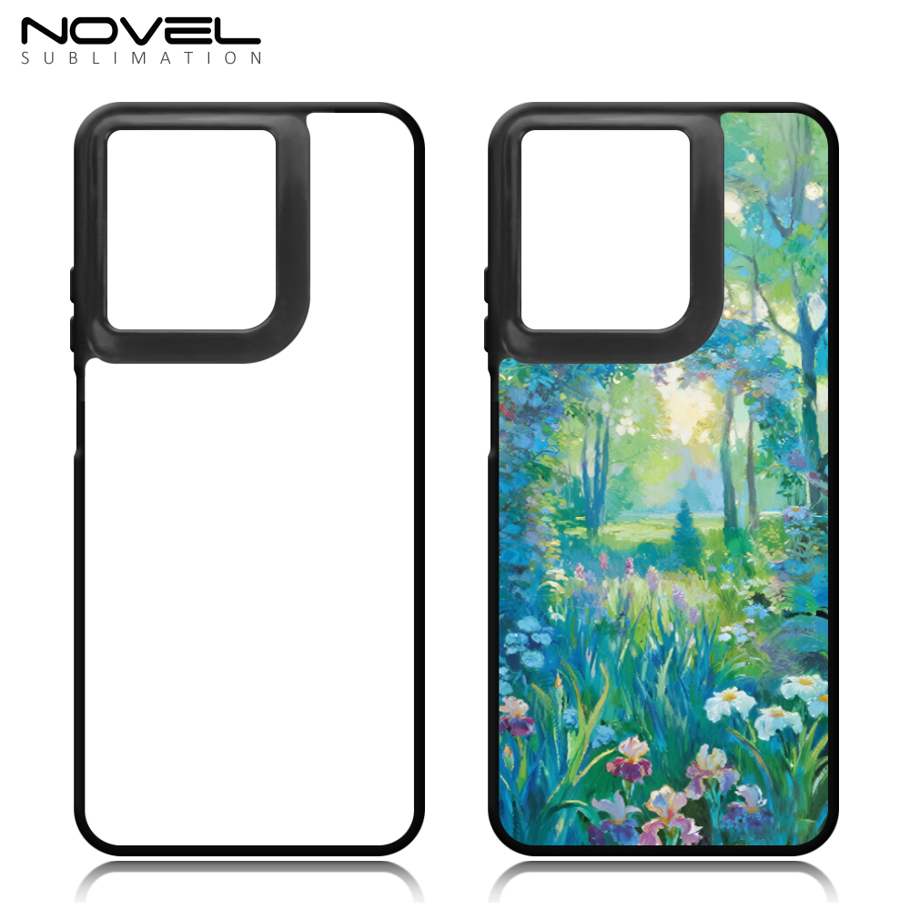 Sublimation Blank 2D TPU Phone Case for Moto G Play 5G 2025/2026, Moto G Play 5G 2026 DIY Shell With Aluminum Sheet