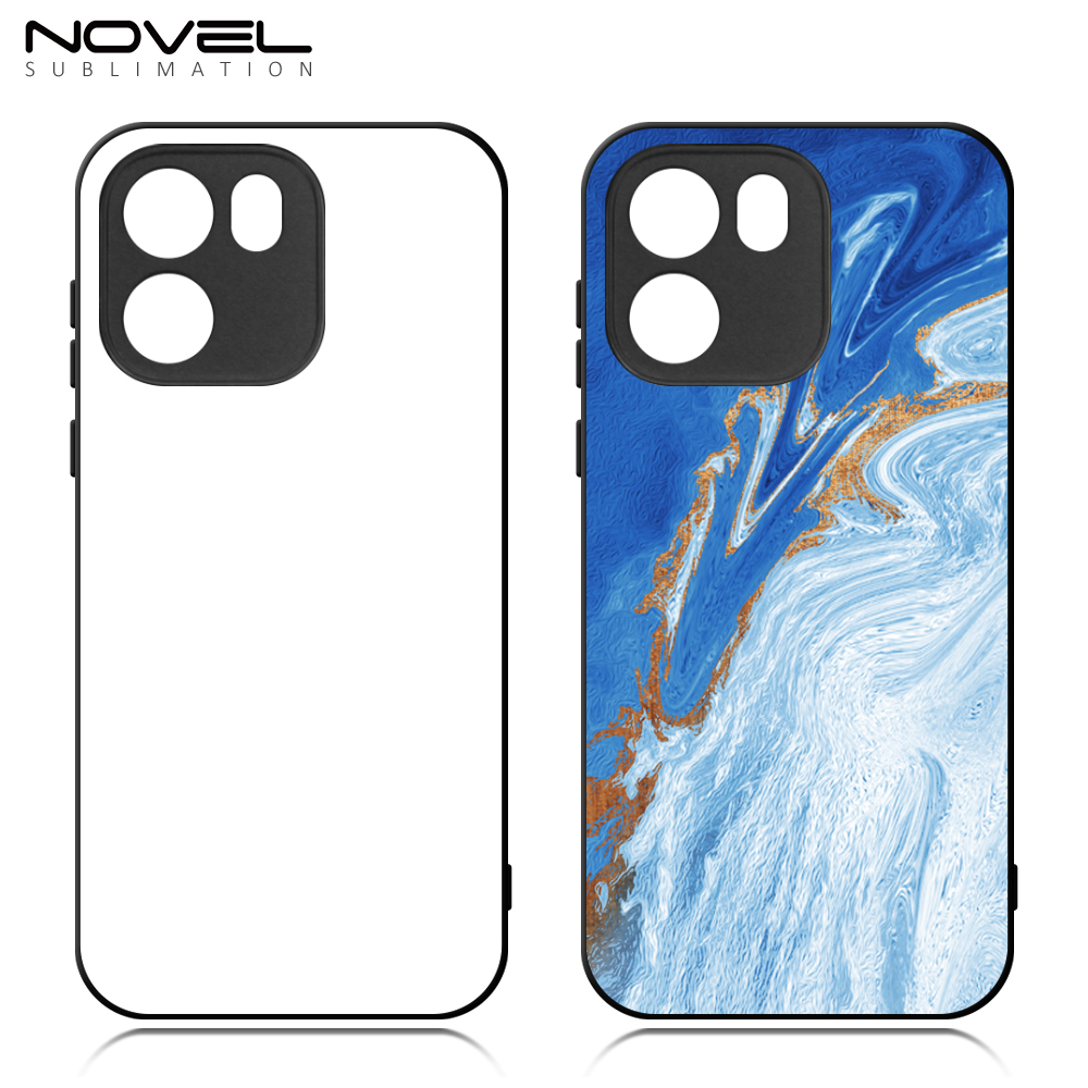 Sublimation Blank 2D TPU Phone Case DIY Printing with Aluminum sheet for OnePlus Turbo 6, Oneplus Turbo 6V