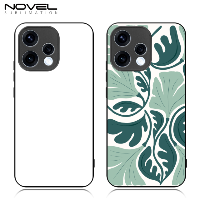 Sublimation 2D TPU Phone Case for OPPO Reno 15 Series DIY Shell with Aluminum Sheet for Reno 15C