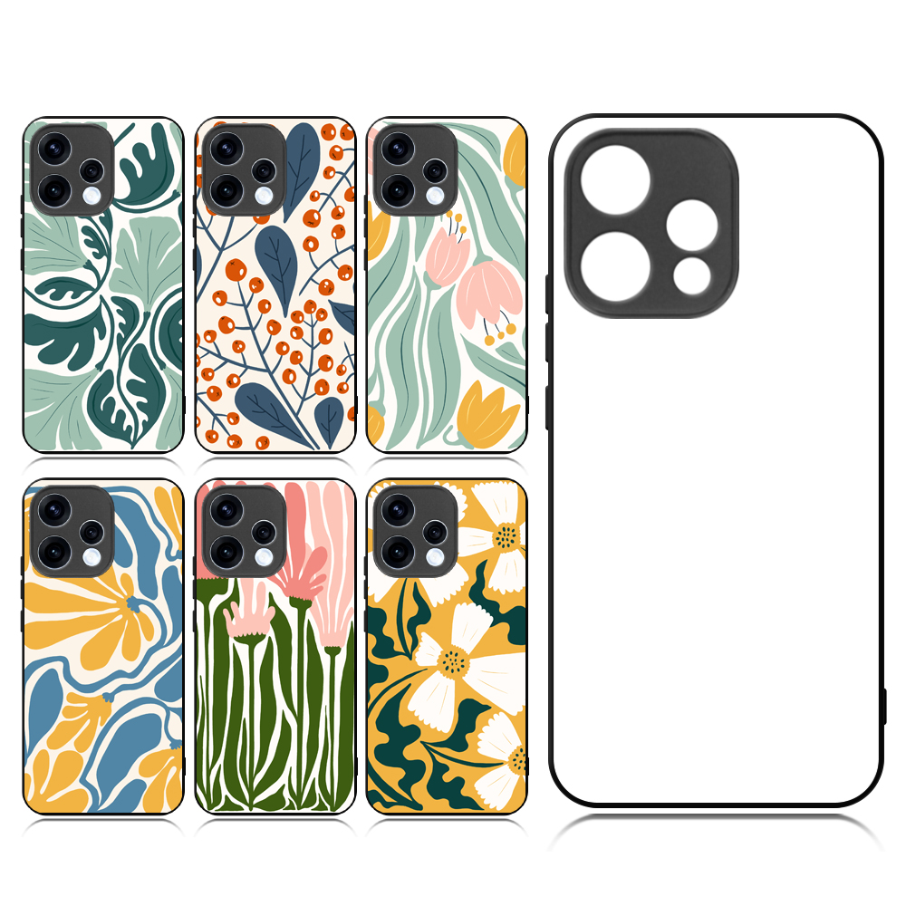 Sublimation 2D TPU Phone Case for OPPO Reno 15 Series DIY Shell with Aluminum Sheet for Reno 15C