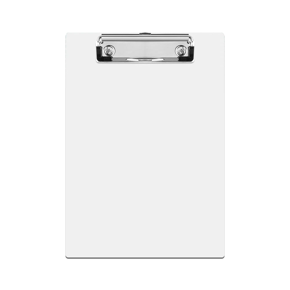 Sublimation Blank MDF Clipboard Custom Printable A4 A5 Single & Double-Sided File Board for Office School Home Decor Heat Transfer Printing Stationary