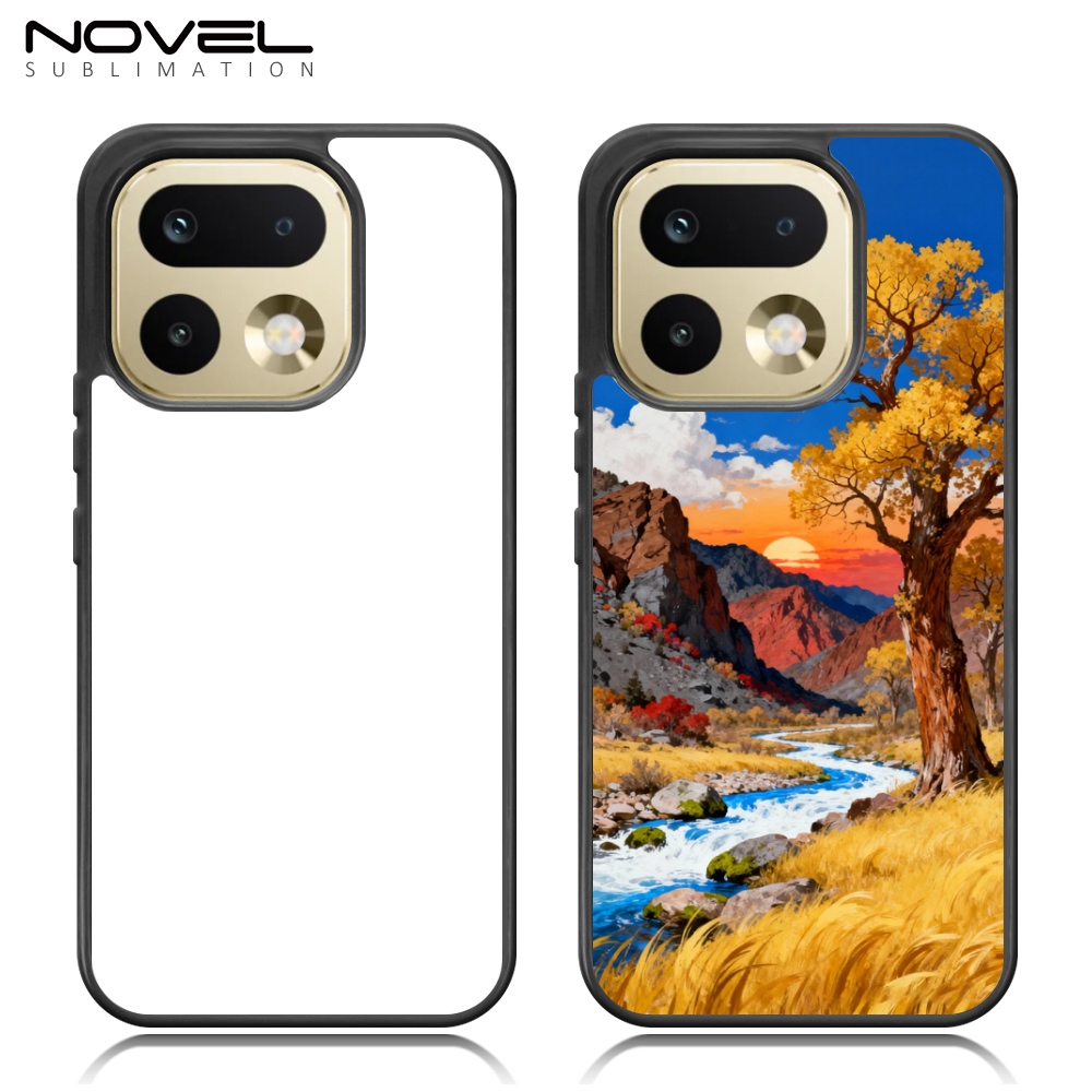 For Realme 16 Pro+ Sublimation Customized 2D TPU Phone Case With Metal Insert Phone Cover Anti-Slip Design