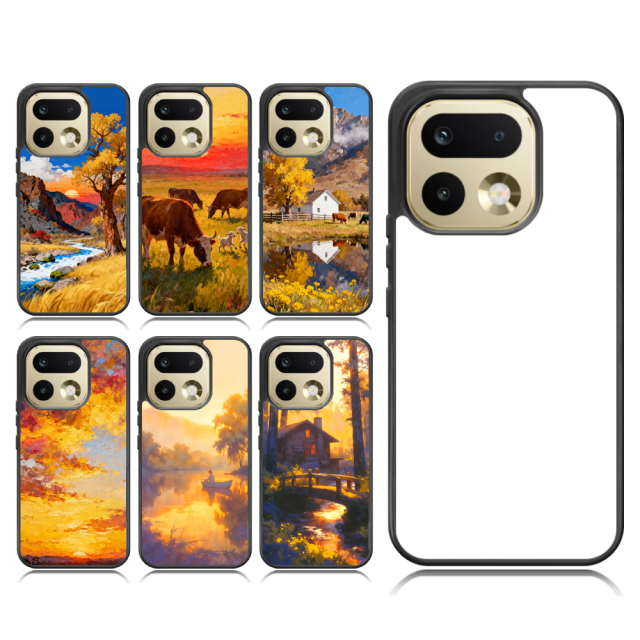 For Realme 16 Pro Sublimation Customized 2D TPU Phone Case With Metal Insert Phone Cover Anti-Slip Design