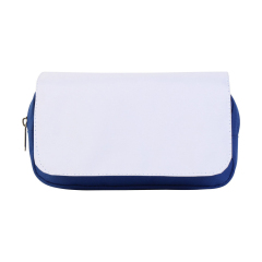 Sublimation Double Layer Pencil Bag Cosmetic Pouch Custom Printable Personalized Gift for Students Makeup Lovers School Office Decor