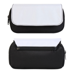Sublimation Double Layer Pencil Bag Cosmetic Pouch Custom Printable Personalized Gift for Students Makeup Lovers School Office Decor