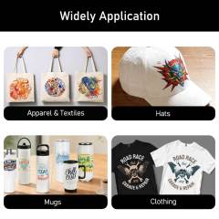 3in1 Automatic Heat Press Machine ZD-2501 Sublimation Printer for Mug Hat T-Shirt Plate DIY Printing