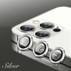 Eagle Eye Camera Lens Protector for iPhone - CD Texture, Glitter & Diamond Styles 10 Colors Each Tempered Glass Lens Cover
